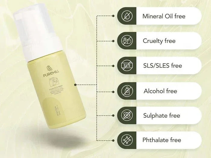 Purehill Foam Face Wash - Atomic Pharmacy - 