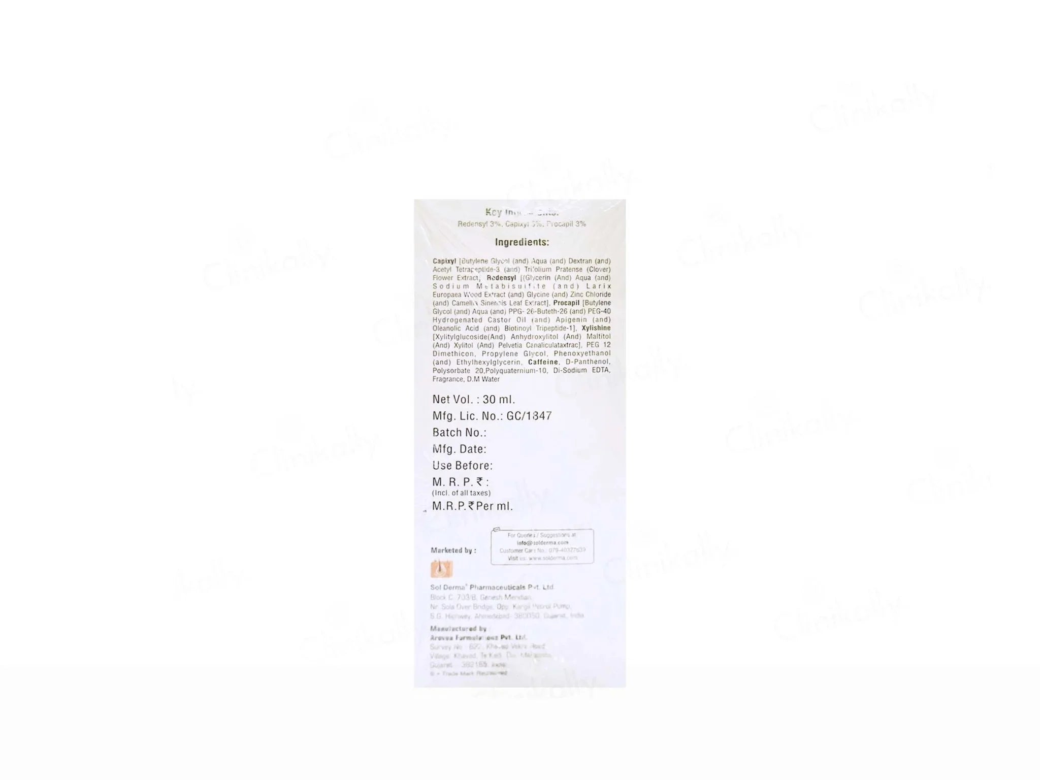 Pylodil - HS Hair Growth Serum - Atomic Pharmacy - Hair Serum