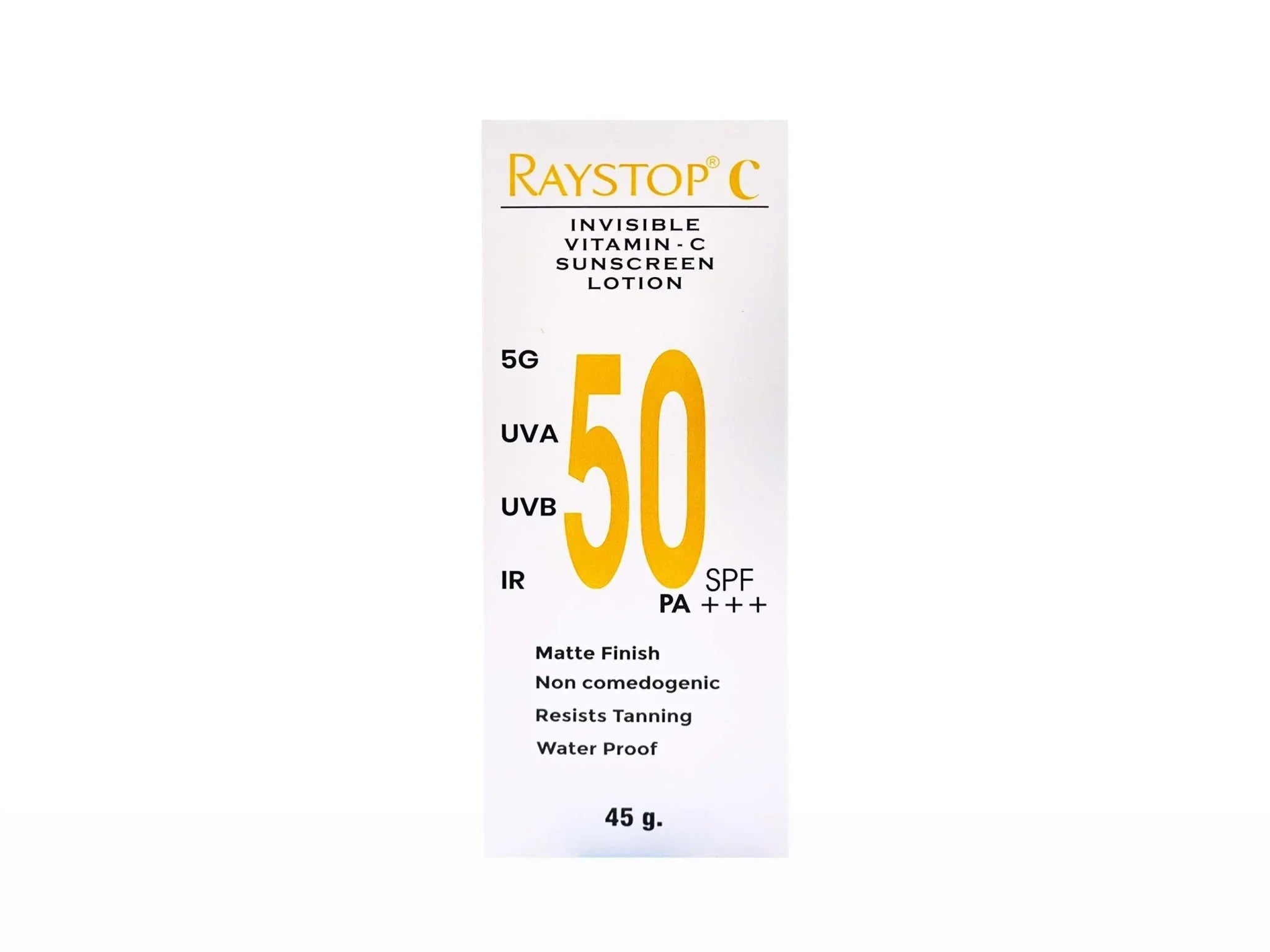 Raystop C Invisible Vitamin - C Sunscreen SPF 50 PA+++ - Atomic Pharmacy - Sunscreen