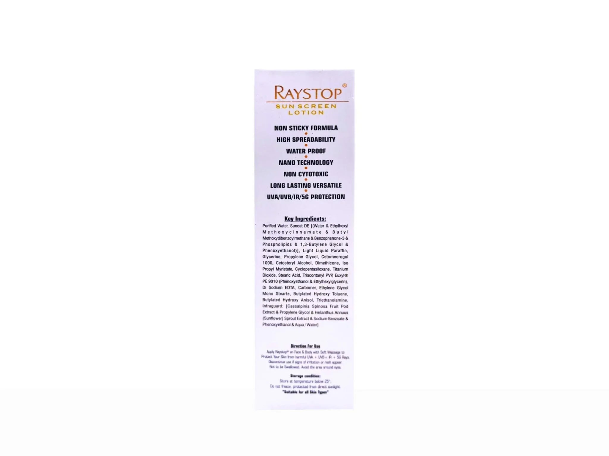 Raystop Sunscreen Lotion SPF 50 PA+++ - Atomic Pharmacy - Sunscreen