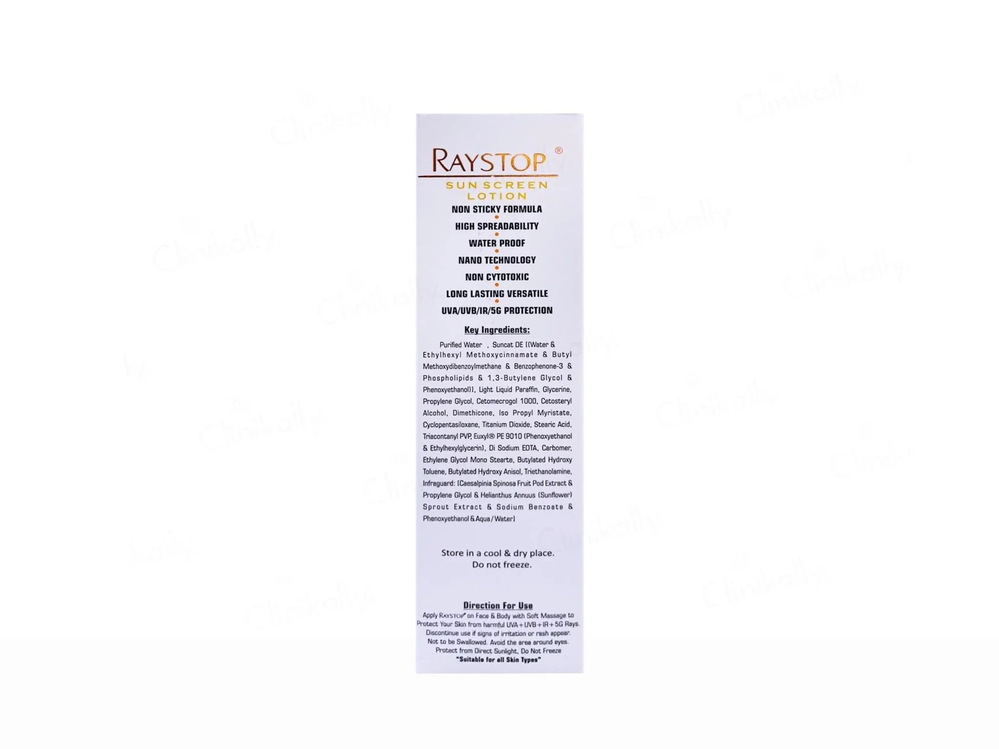 Raystop Sunscreen Lotion SPF 50 PA+++ - Atomic Pharmacy