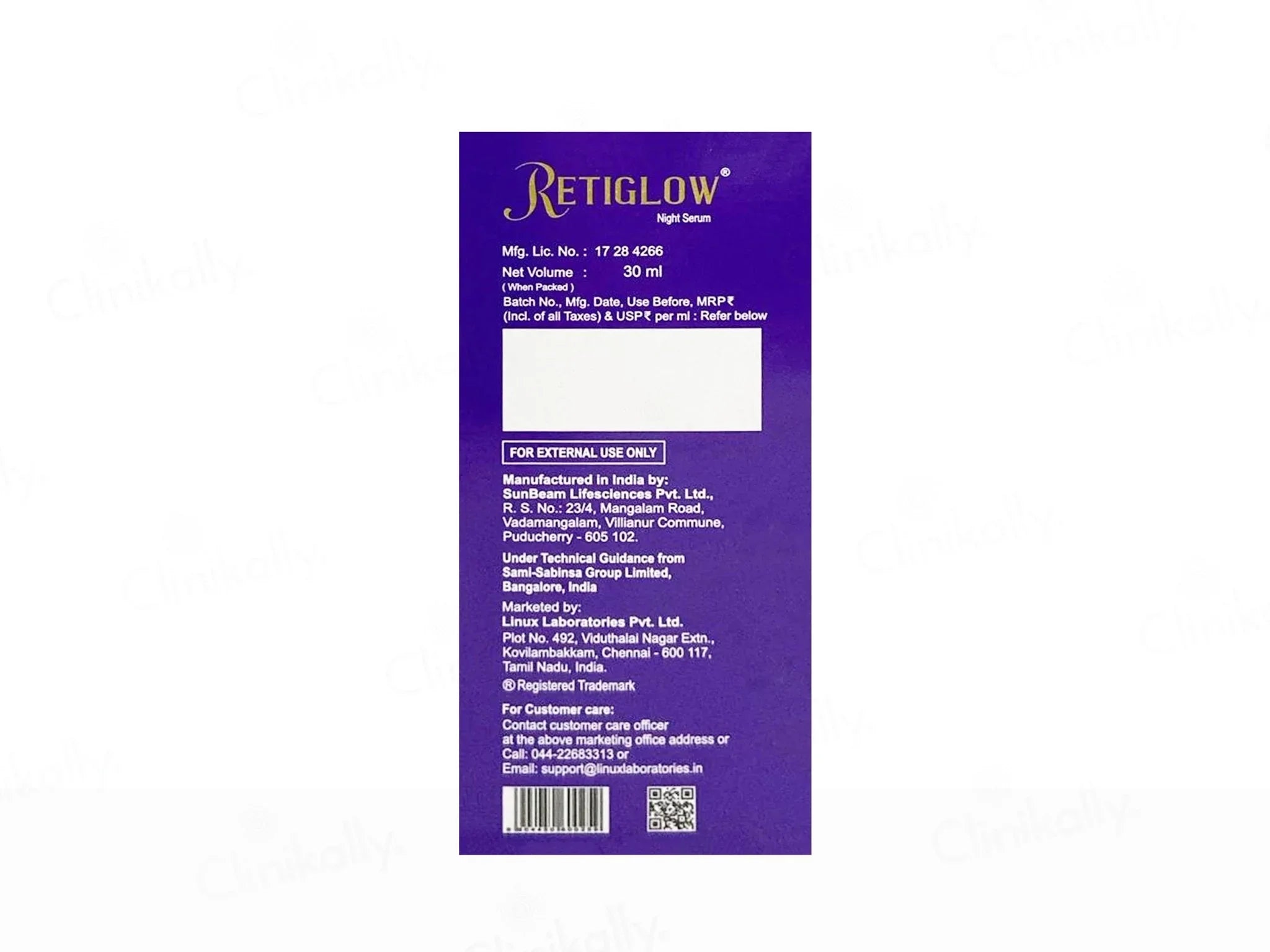 Retiglow Night Serum - Atomic Pharmacy