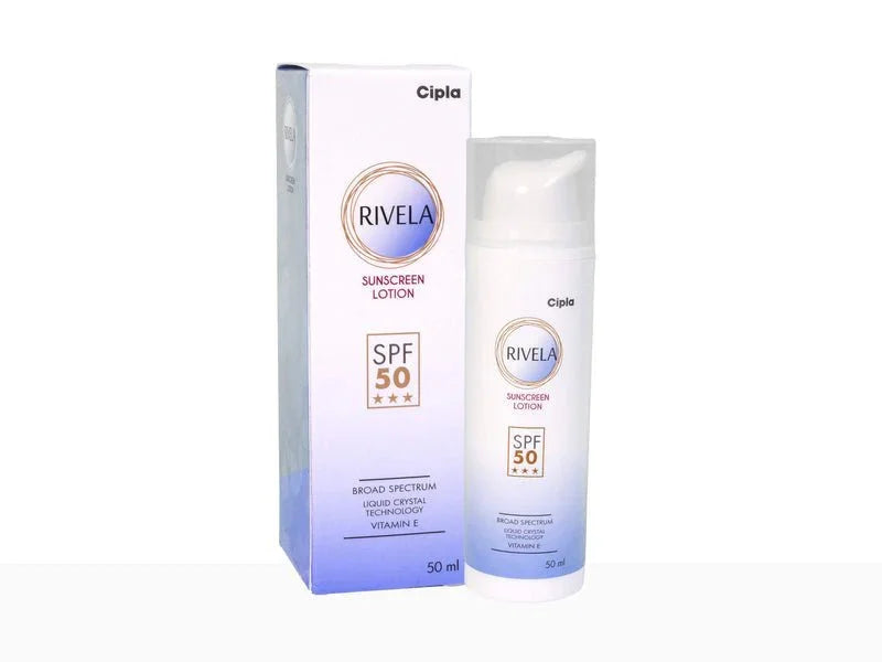 Rivela Sunscreen Lotion SPF 50 - Atomic Pharmacy