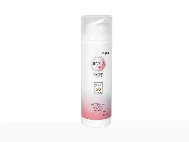 Rivela Tint Sunscreen Lotion SPF 50 - Atomic Pharmacy