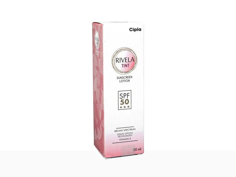 Rivela Tint Sunscreen Lotion SPF 50 - Atomic Pharmacy