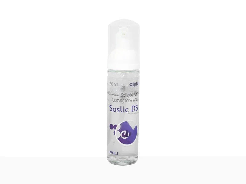 Saslic DS Foaming Face Wash - Atomic Pharmacy