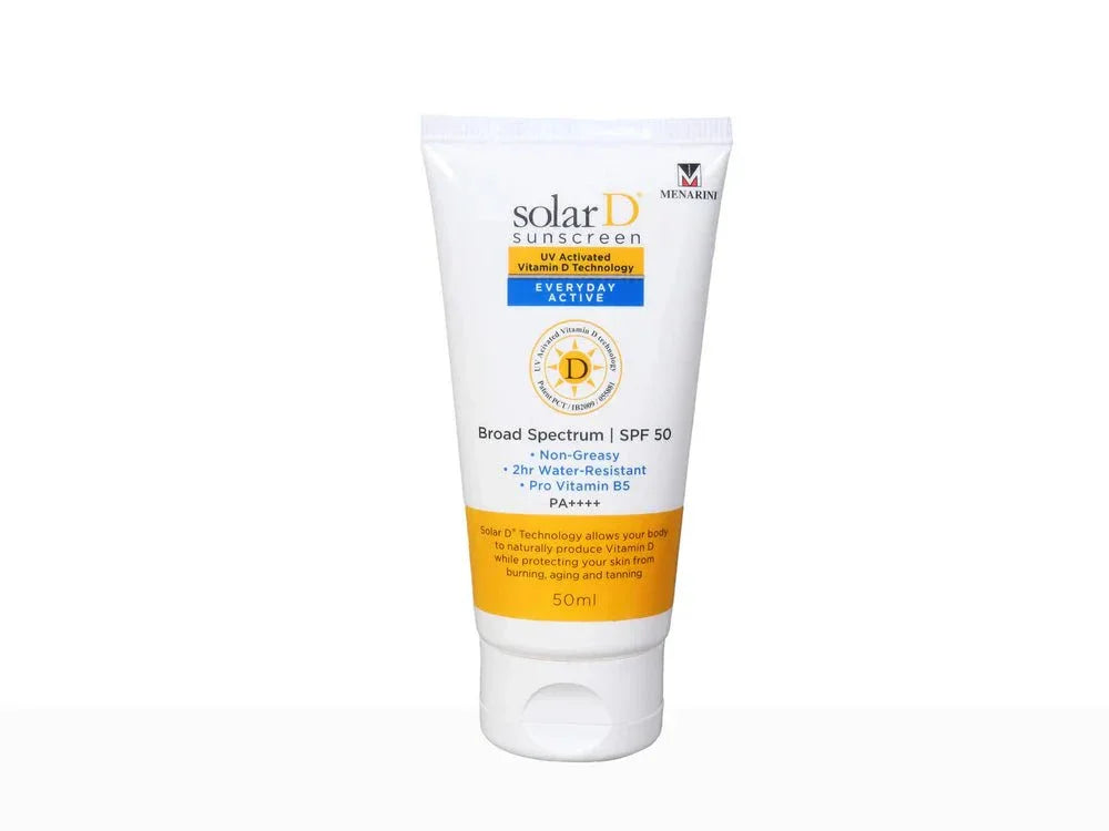 Solar D Sunscreen Everyday Active Sunscreen SPF 50 PA++++ - Atomic Pharmacy