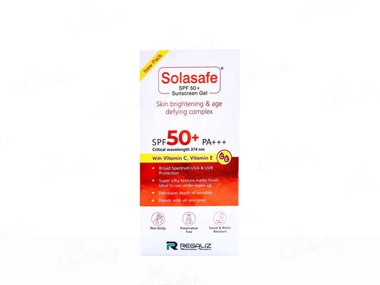 Solasafe SPF 50+ Silicone Sunscreen Gel - Atomic Pharmacy - Sunscreen