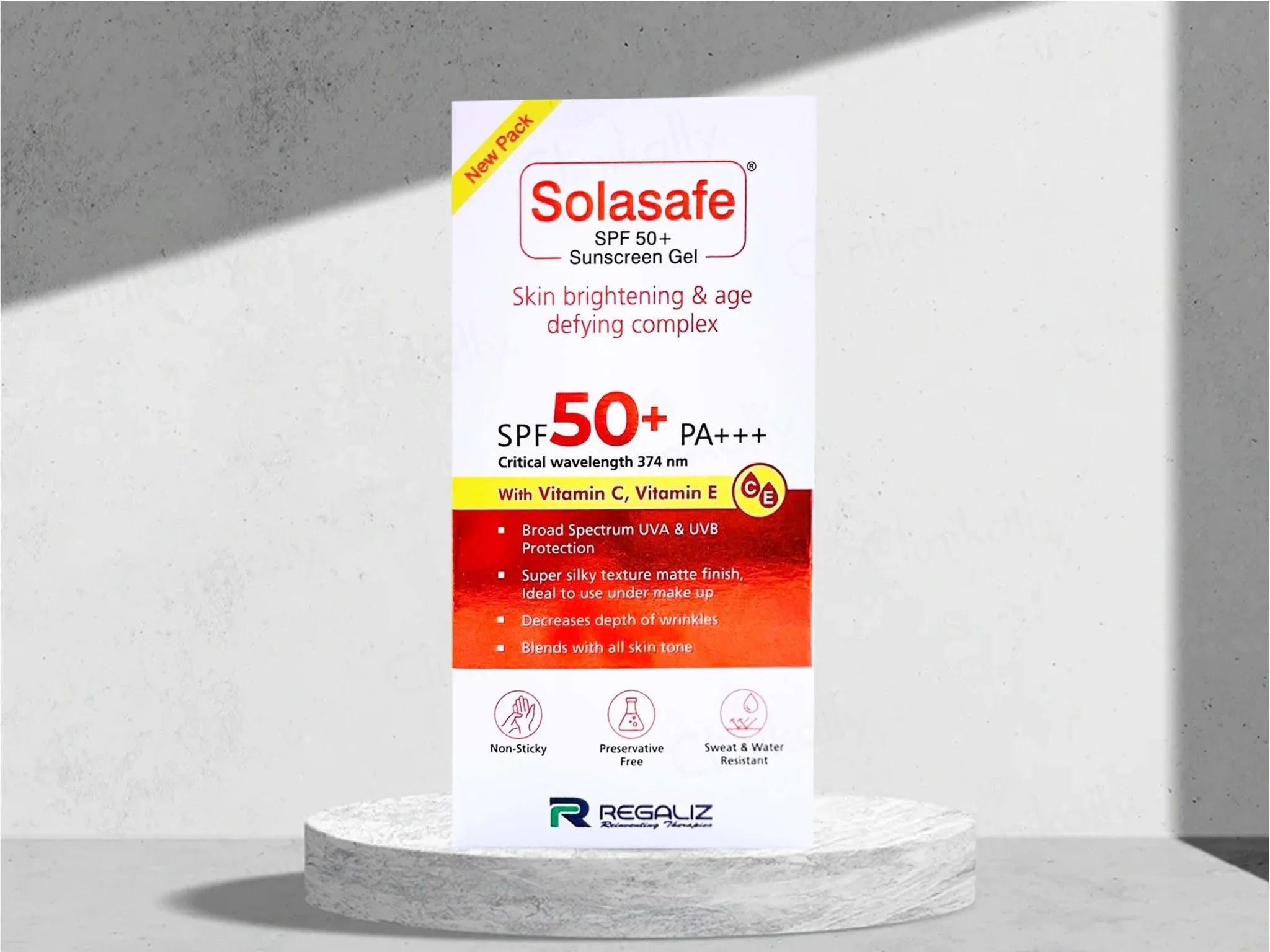 Solasafe SPF 50+ Silicone Sunscreen Gel - Atomic Pharmacy