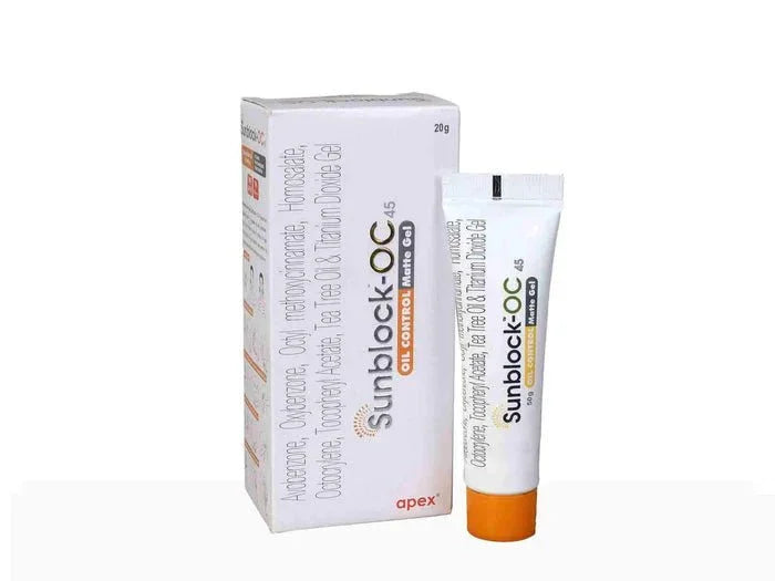 Sunblock-OC 45 Oil Control Matte Gel - Atomic Pharmacy