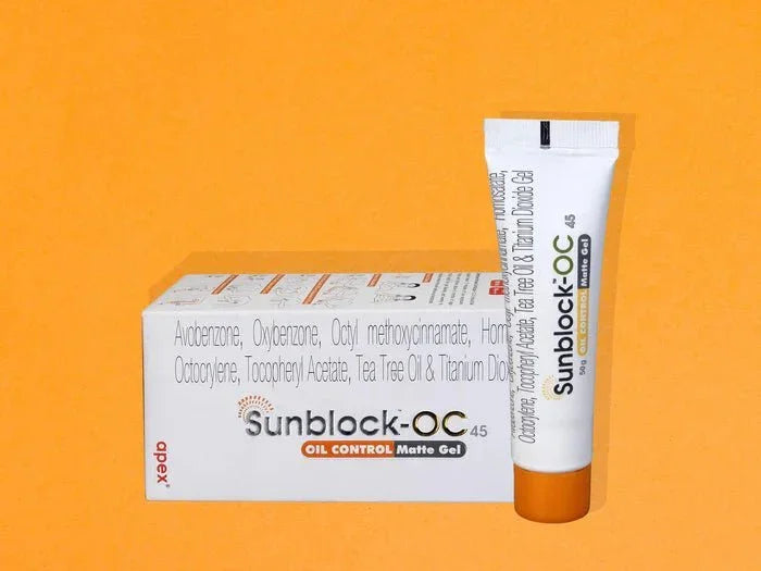 Sunblock-OC 45 Oil Control Matte Gel - Atomic Pharmacy