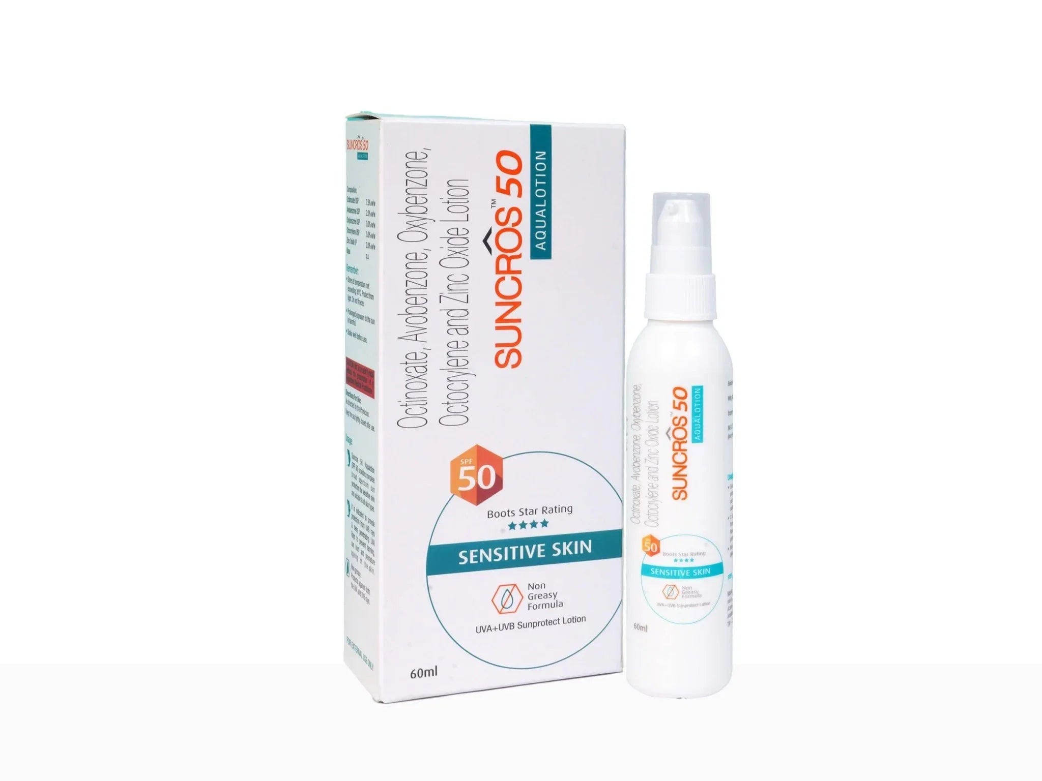 Suncros Aqua Lotion SPF 50 - Atomic Pharmacy