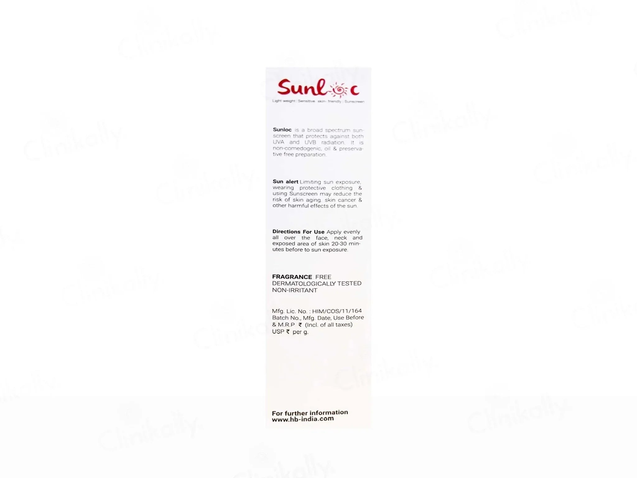 Sunloc Lightweight Matte Sunscreen SPF 50+ PA+++ - Atomic Pharmacy