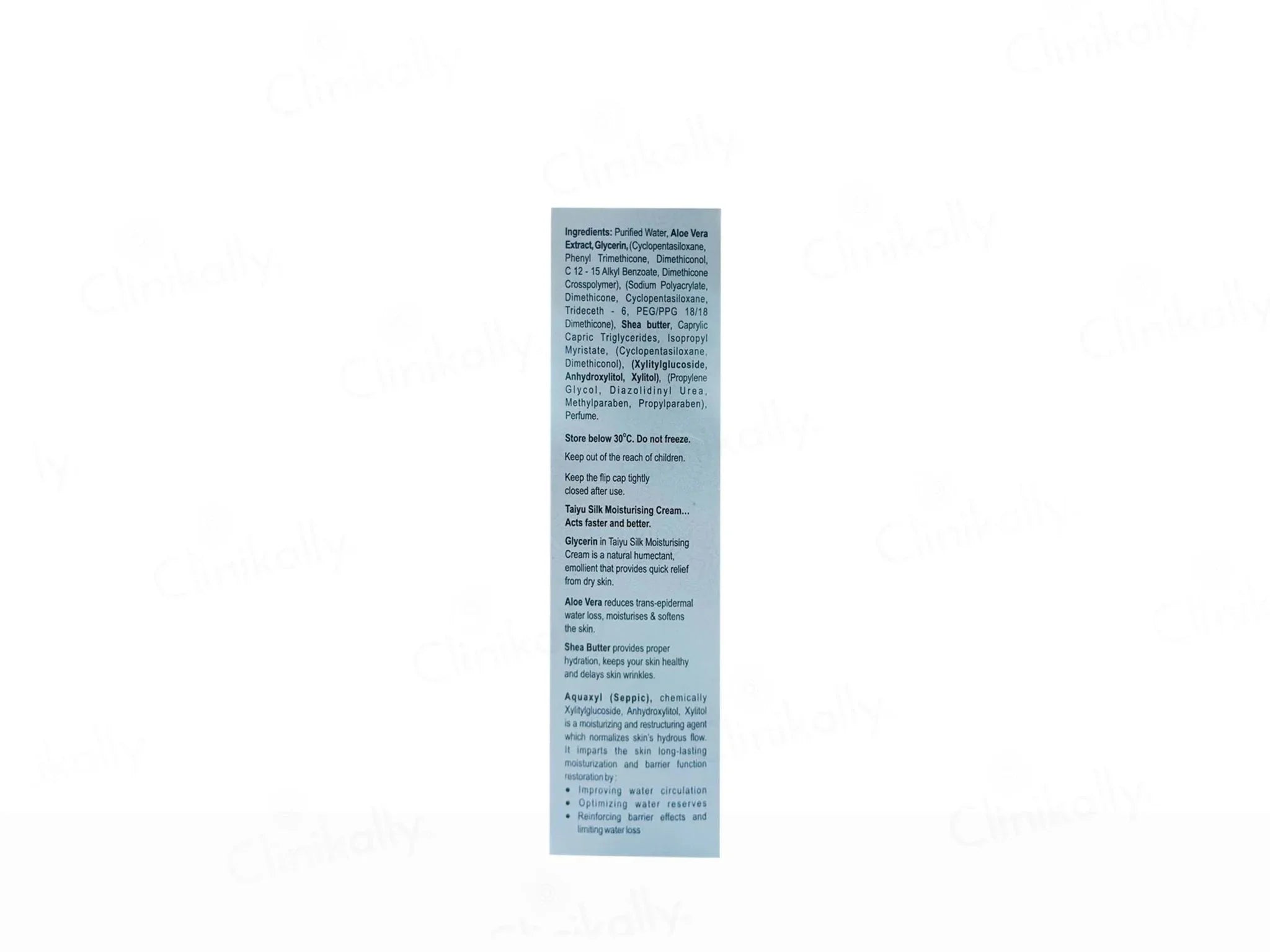 Taiyu Silk Moisturising Cream - Atomic Pharmacy