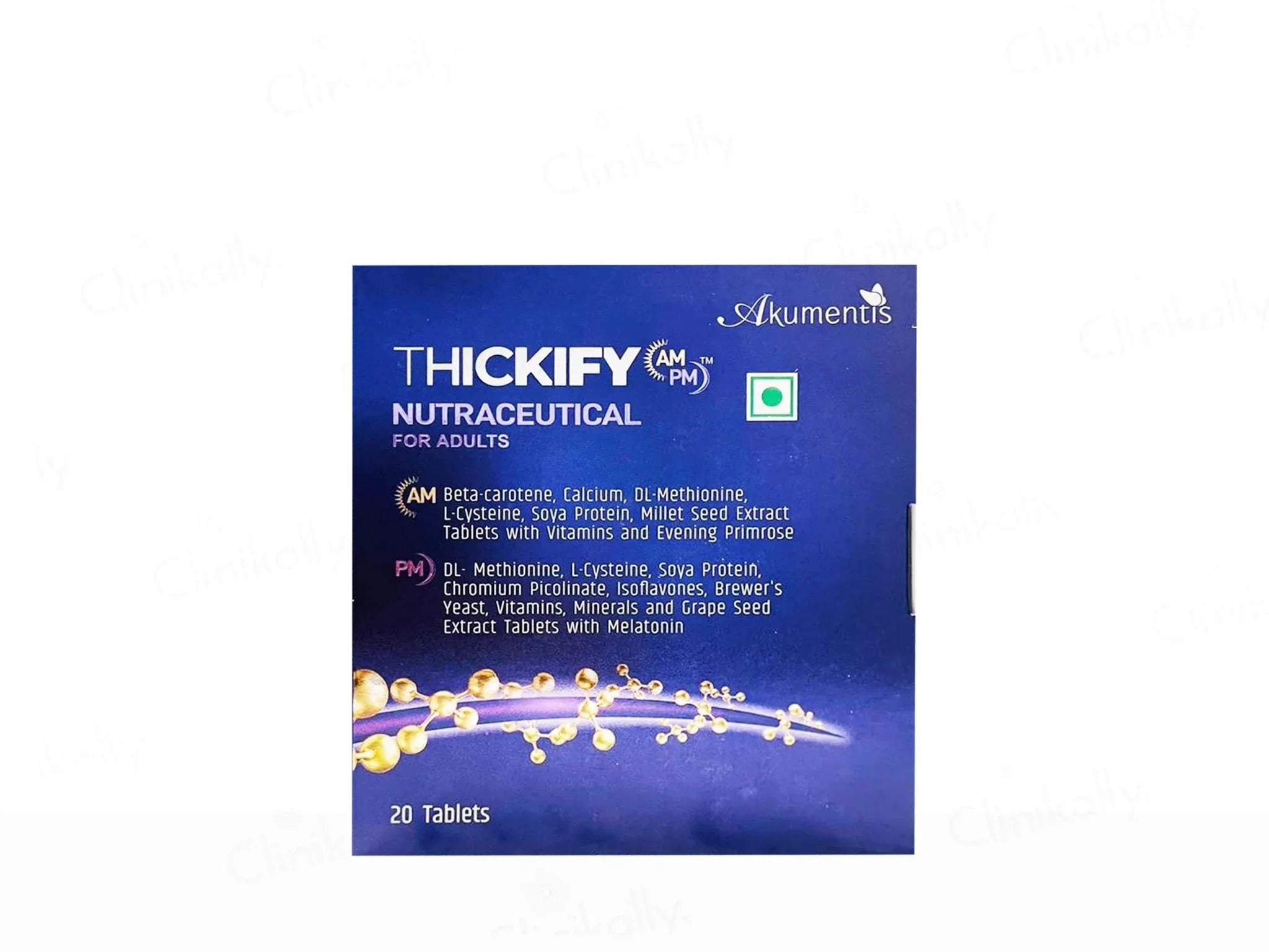 Thickify AM PM Nutraceutical Tablet For Adults - Atomic Pharmacy