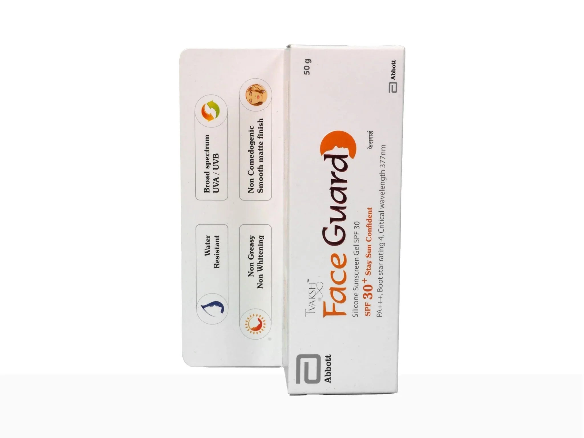 Tvaksh Face Guard Silicone Sunscreen Gel SPF 30 - Atomic Pharmacy