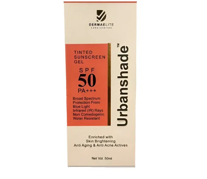 URBANSHADE Sunscreen - SPF 50 PA+++ TINTEDSUNSCREEN (50 g) - Atomic Pharmacy
