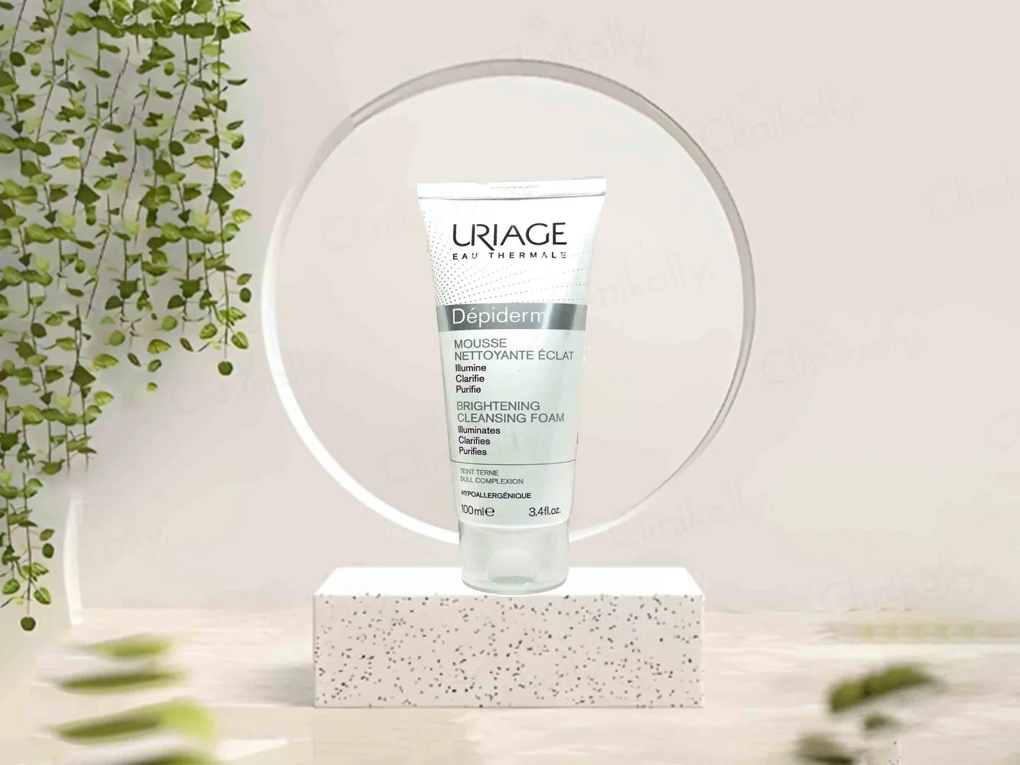 Uriage Depiderm Mousse Brightening Cleansing Foam - Atomic Pharmacy