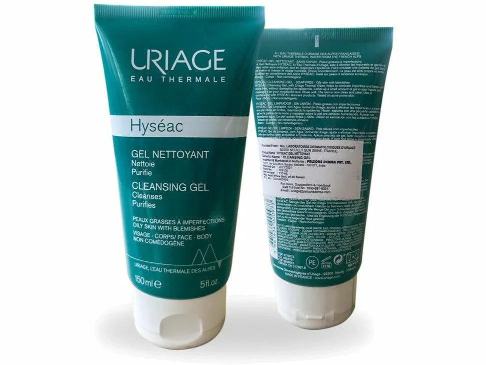 Uriage Hyseac Nettoyant Cleansing Gel - Atomic Pharmacy