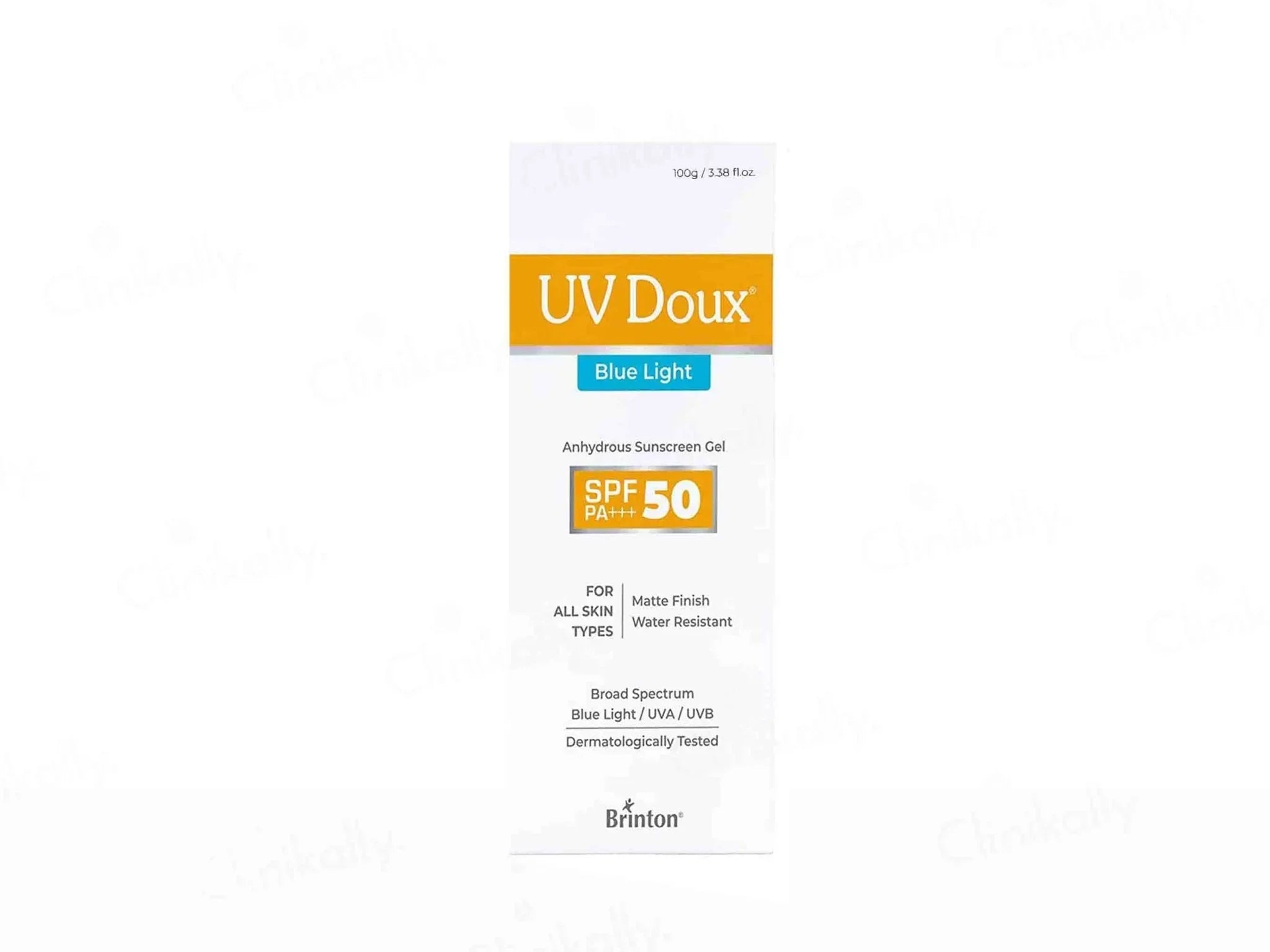 UV Doux Blue Light Anhydrous Sunscreen Gel SPF 50 PA+++ - Atomic Pharmacy