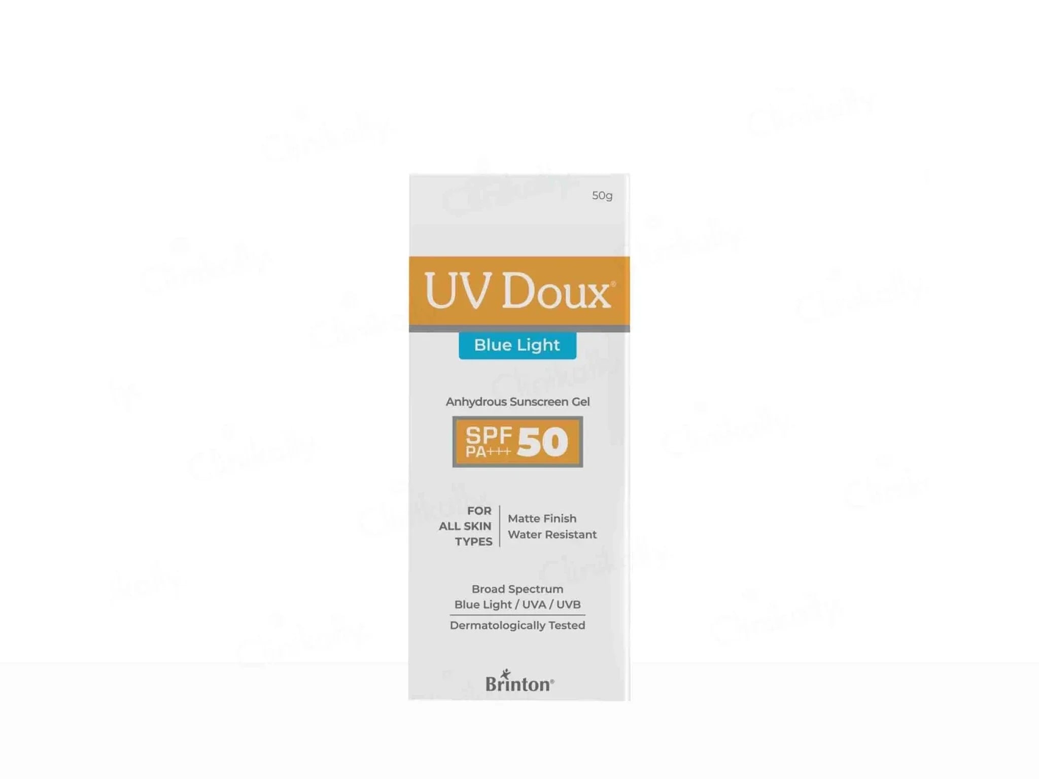 UV Doux Blue Light Anhydrous Sunscreen Gel SPF 50 PA+++ - Atomic Pharmacy