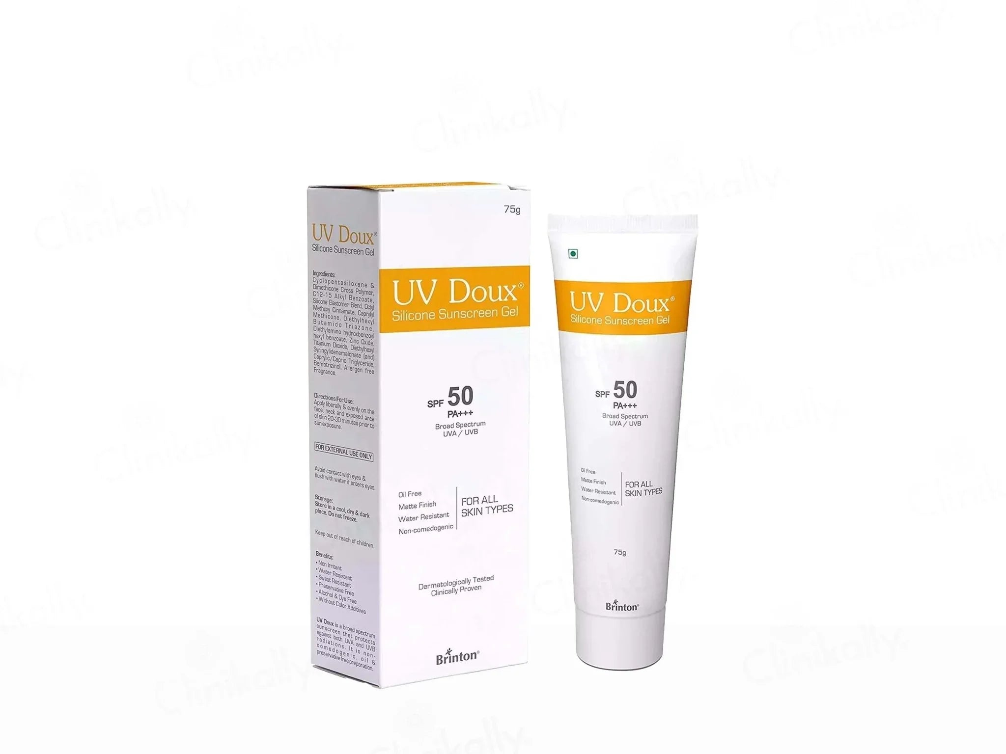 UV Doux Silicone Sunscreen Gel SPF 50 PA+++ - Atomic Pharmacy