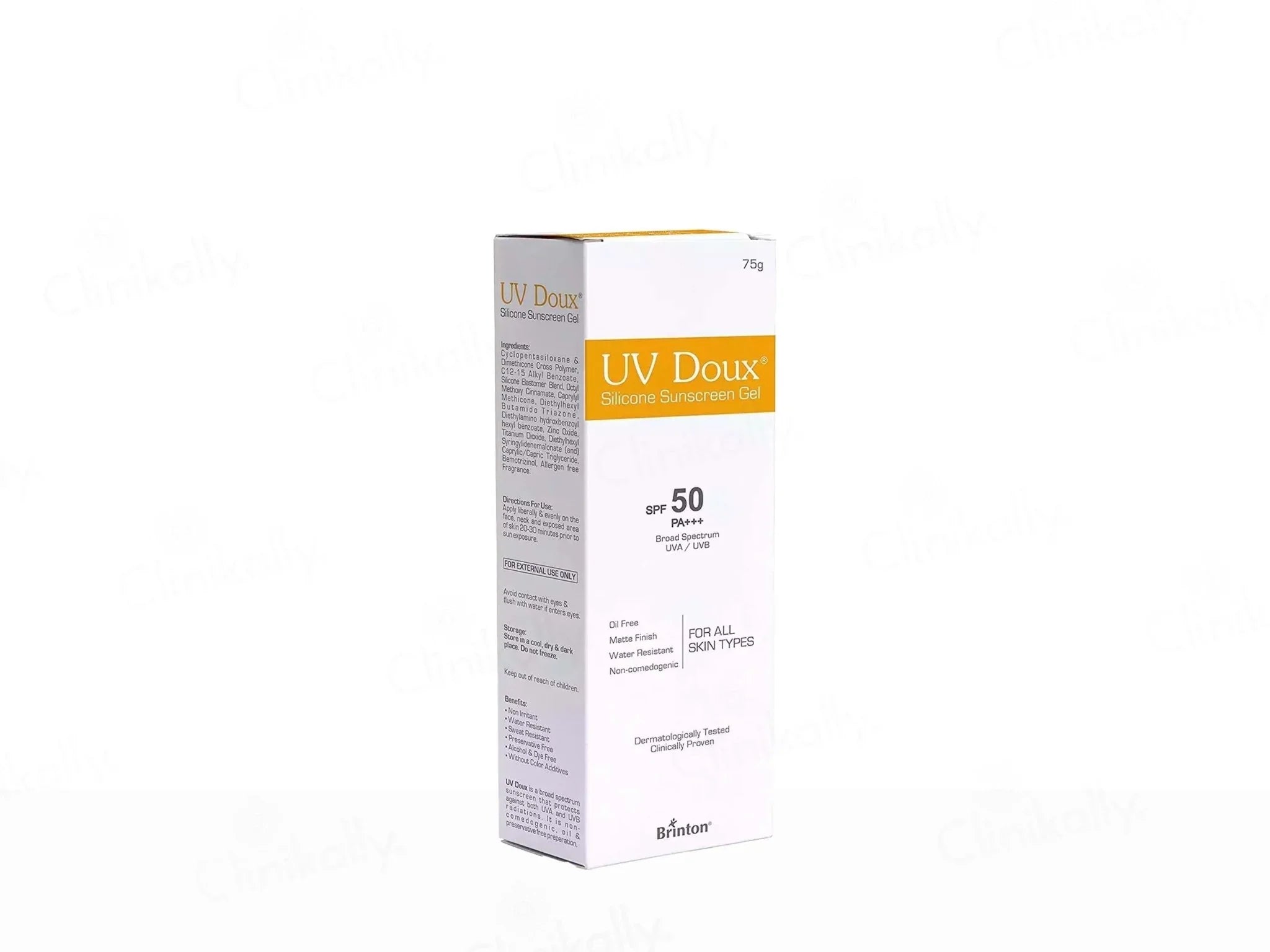 UV Doux Silicone Sunscreen Gel SPF 50 PA+++ - Atomic Pharmacy