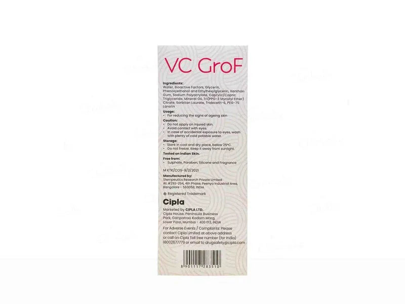 VC GroF Cellglow Liquid - Atomic Pharmacy