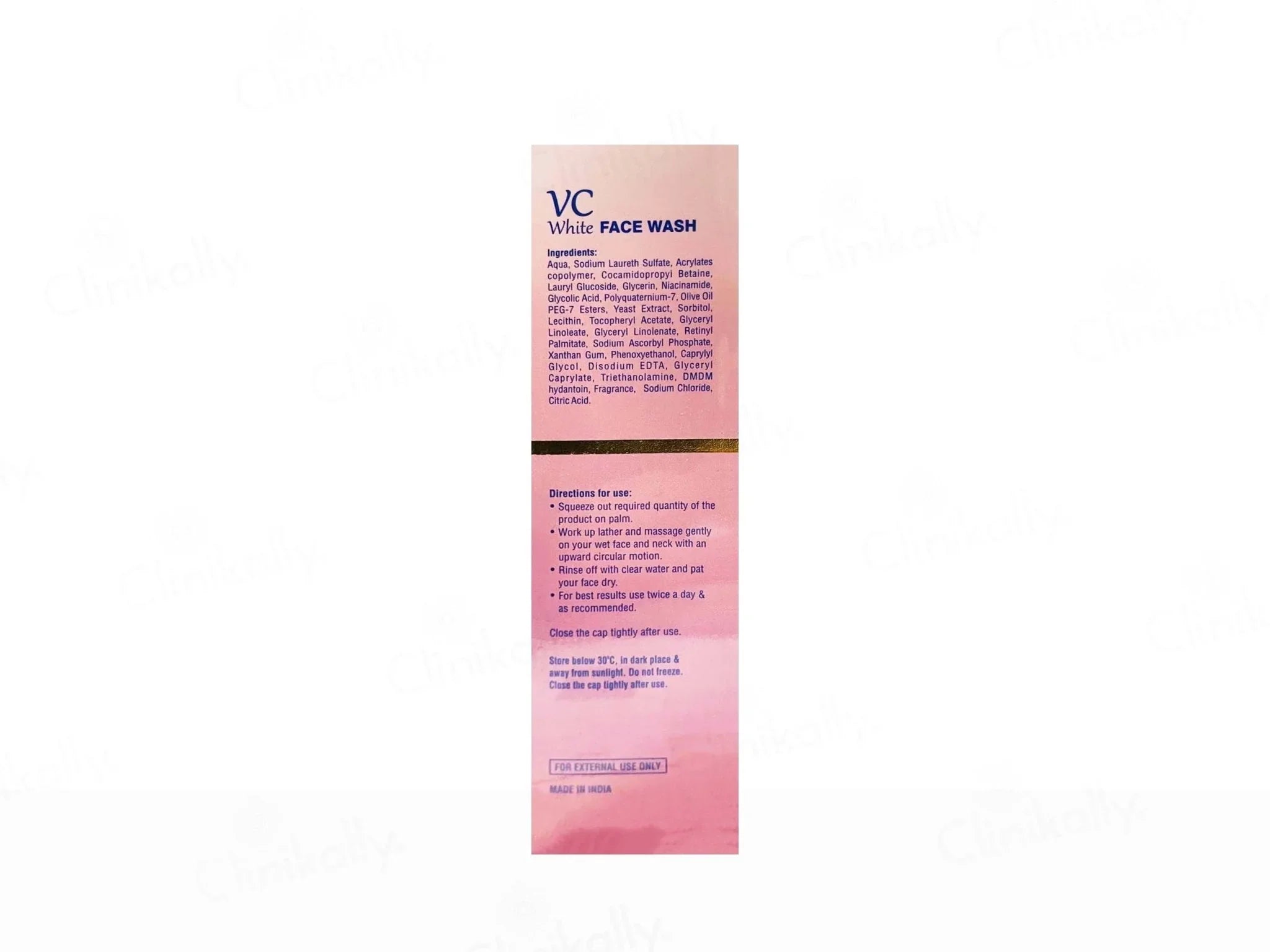 VC White Face Wash - Atomic Pharmacy - Skin Cleanser