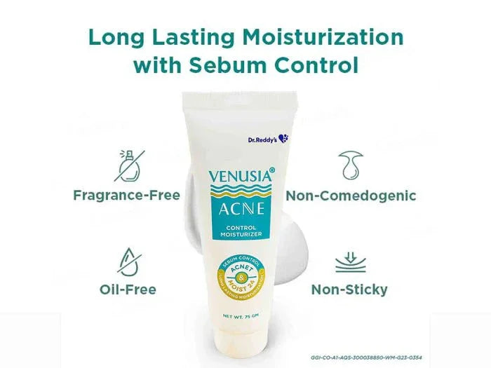 Venusia Acne Control Moisturizer - Atomic Pharmacy