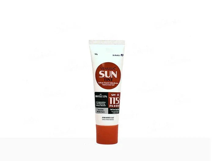 Venusia Sun Tint Velvet Touch Sunscreen Gel SPF 115+ PA++++ - Atomic Pharmacy