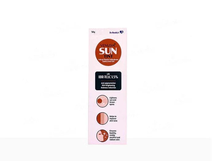 Venusia Sun Tint Velvet Touch Sunscreen Gel SPF 115+ PA++++ - Atomic Pharmacy