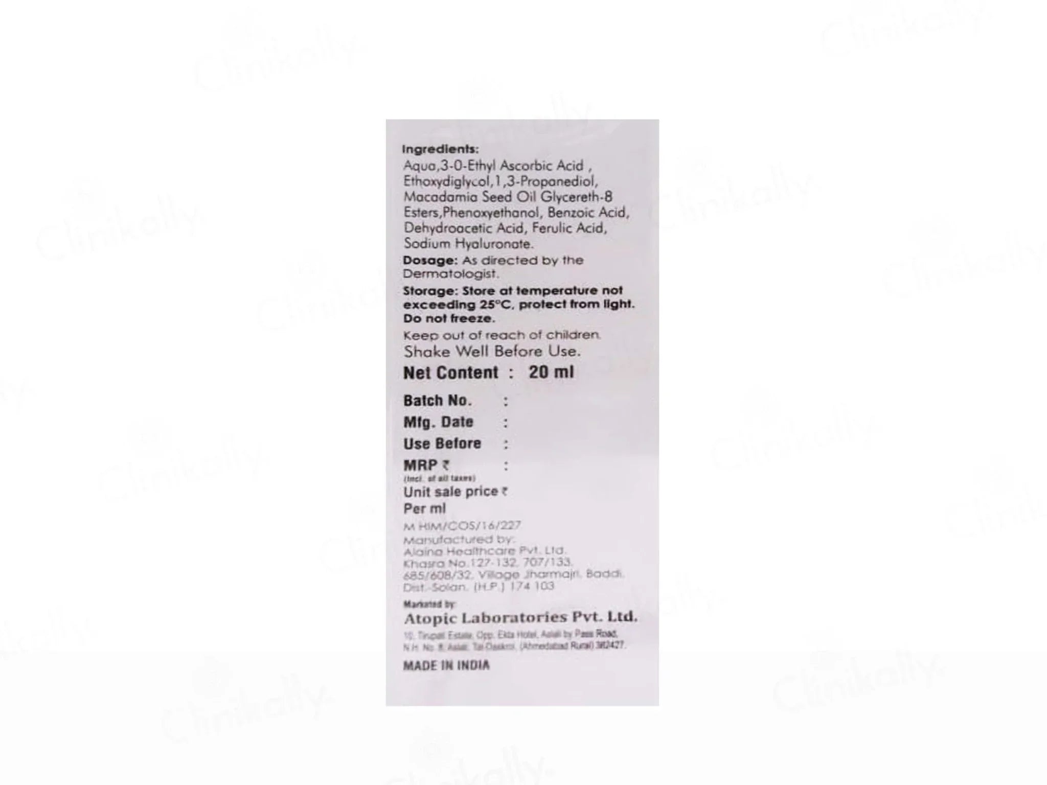 Viso CX Face Serum - Atomic Pharmacy