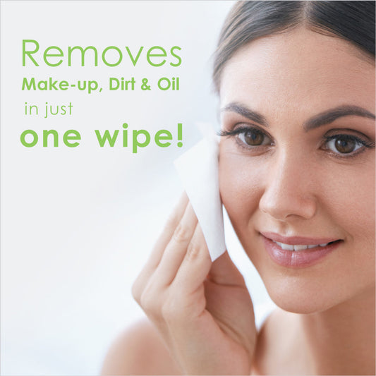 Biodegradable Bamboo Make-Up Remover Wipes