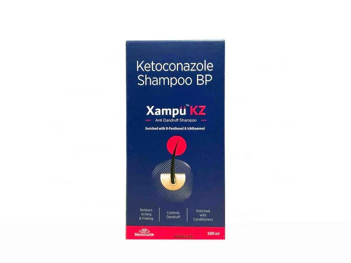 Xampu-KZ Anti-Dandruff Shampoo - Atomic Pharmacy