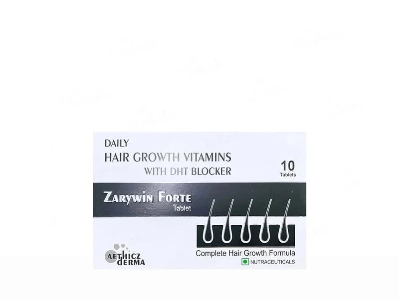 Zarywin Hair Growth Oil + Zarywin Forte Tablet (PACK OF 2) - Atomic Pharmacy