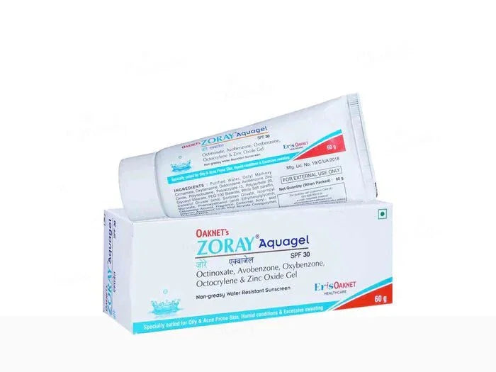 Zoray Aquagel Sunscreen SPF 30 - Atomic Pharmacy