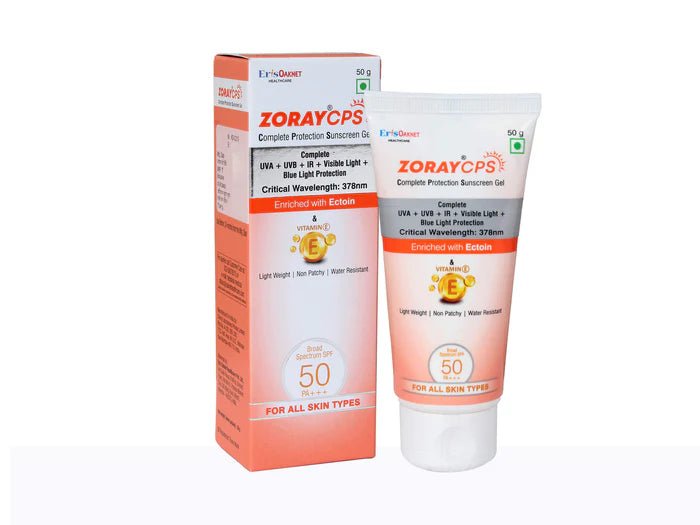 Zoray CPS Complete Protection Sunscreen Gel SPF 50 PA+++ - Atomic Pharmacy - 