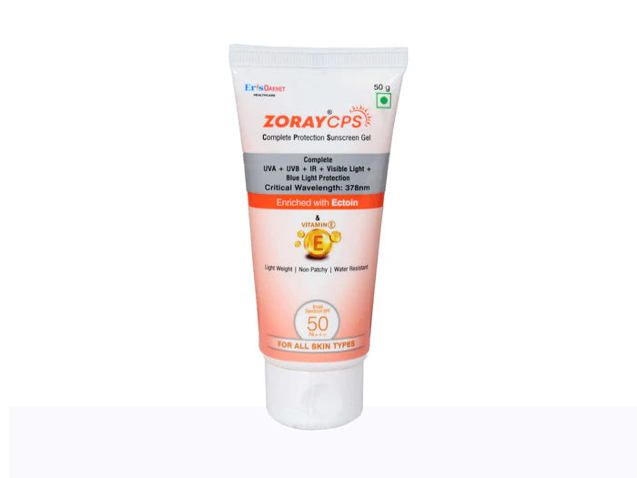 Zoray CPS Complete Protection Sunscreen Gel SPF 50 PA+++